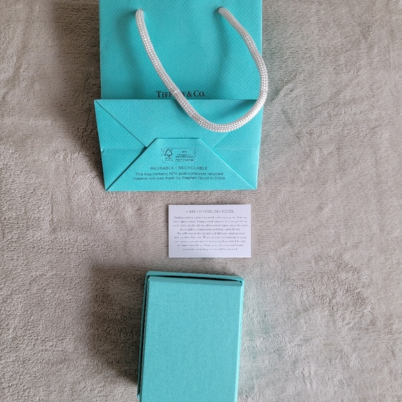 Tiffany & Co Jewelry Accessory Gift Box   and Shopping Paper Bag - Picture 4 of 4